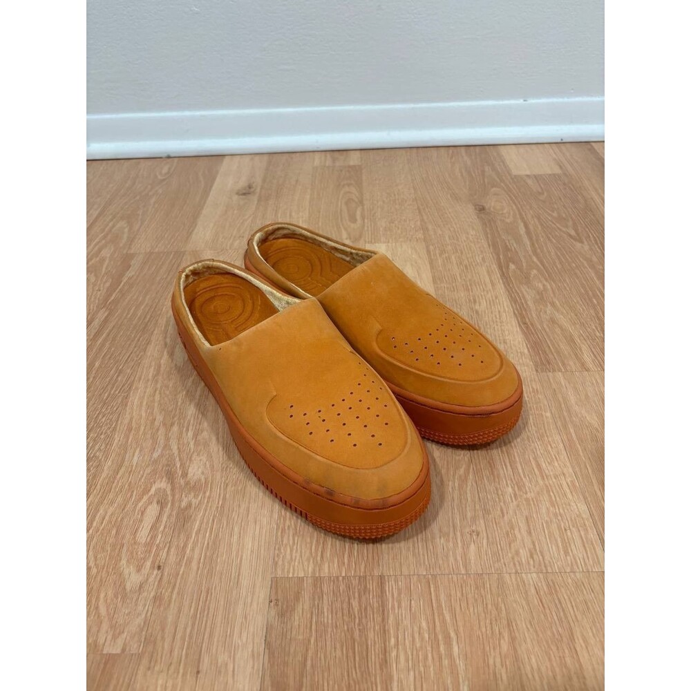 Nike Women's Force 1 Lover XX Wheat Orange Low Slip On size 8